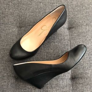 Jessica Simpson Round-Toe Wedge Shoes